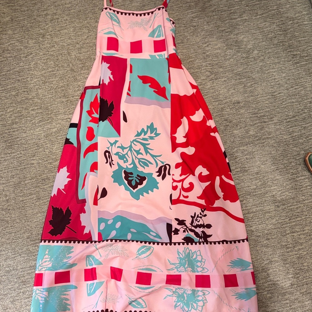 Colorful Patterned Maxi Skirt